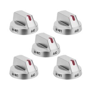 AMI PARTS DG94-03500A/Z Fit for Samsung Gas Stove Knob Replacement (5PCK)